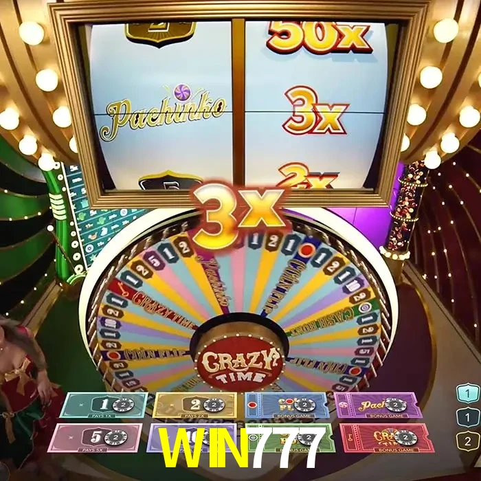 WIN777 — Crazy Time live game show | Play on Android APK & iPhone for real money | Evolution