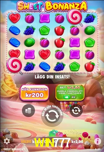 WIN777 — Sweet Bonanza slot | Play on Android APK & iPhone for real money | Pragmatic Play